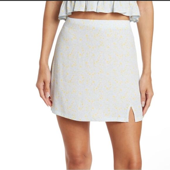 NEW Elodie Floral Mini Skirt XL - Picture 1 of 10